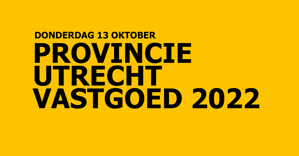 Provincie Utrecht Vastgoed 2022