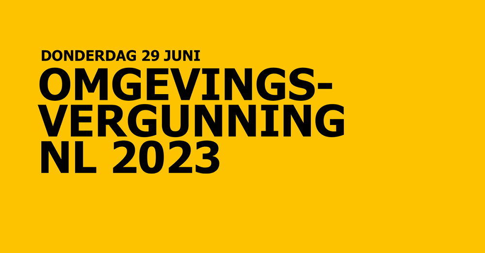 Omgevingsvergunning NL 2023