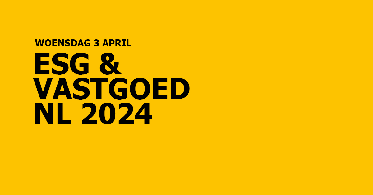 ESG & Vastgoed NL 2024